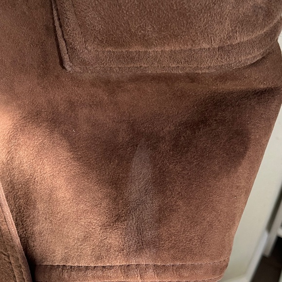 Vintage Lambskin penny lane suede shearling chocolate brown coat- medium - Picture 11 of 16